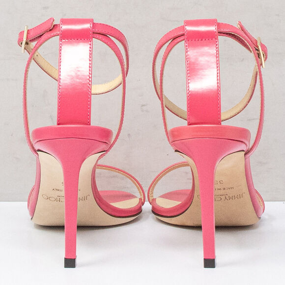Jimmy Choo Minny 85, Size 35 EU (5 US) Bubble Pink Heels - Picture 5 of 8